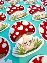 Load image into Gallery viewer, Miss Mushroom Sticker
